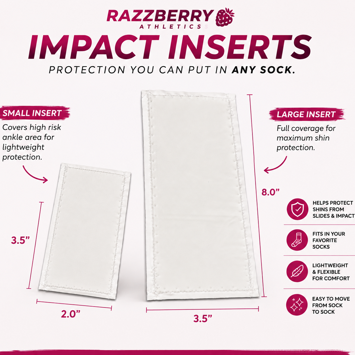 Razzberry Impact Inserts